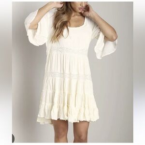 Free People dream cloud boho dress